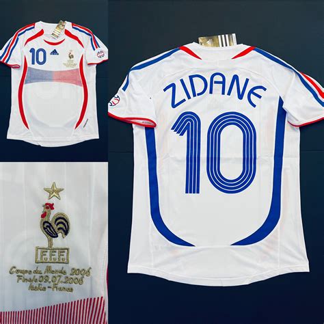 zinedine zidane retro jersey